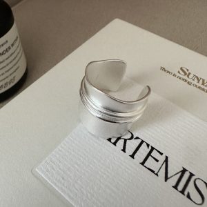 Wholesale 925 Sterling Silver Chunky Matte Ring