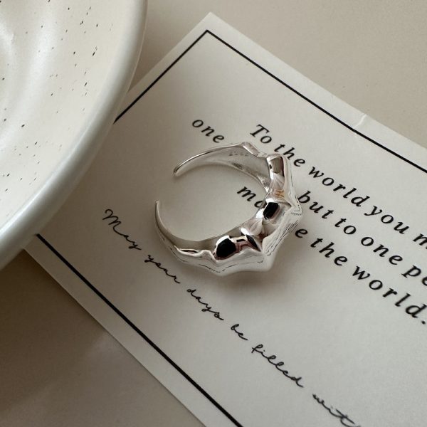 Wholesale 925 Sterling Silver Chunky Vintage Ring - Image 3