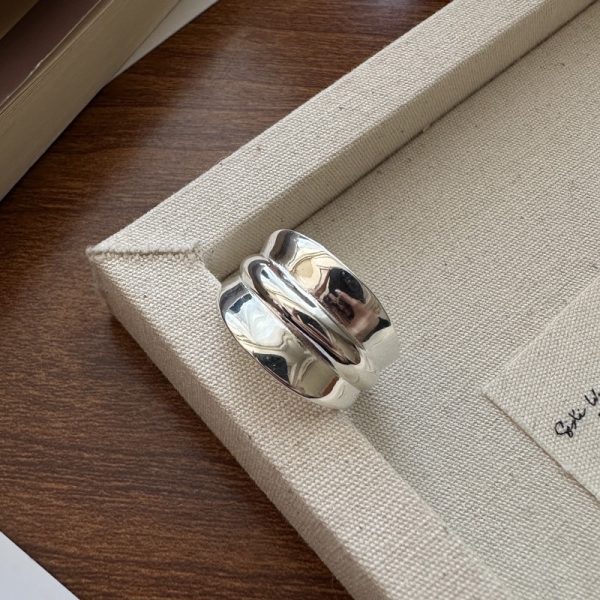 Wholesale 925 Sterling Silver Glossy Ring
