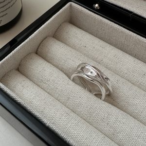 Wholesale 925 Sterling Silver Niche Design Ring