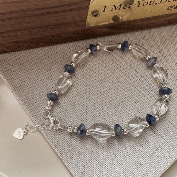 Wholesale 925 Sterling Silver Rock Crystal Quartz Necklace & Bracelet - Image 3