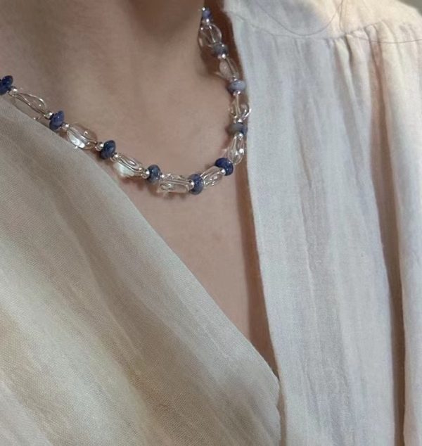 Wholesale 925 Sterling Silver Rock Crystal Quartz Necklace & Bracelet - Image 6