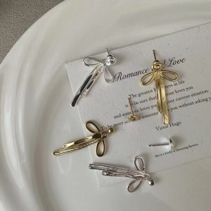 Wholesale 925 Sterling Silver Bow Earrings