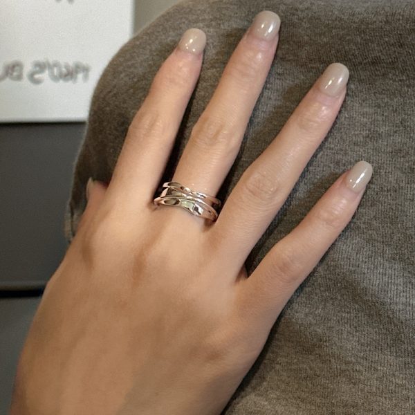 Wholesale 925 Sterling Silver Niche Design Ring - Image 4