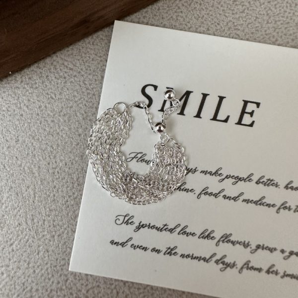 Wholesale 925 Sterling Silver Adjustable Chain Ring - Image 2