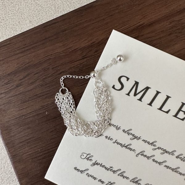 Wholesale 925 Sterling Silver Adjustable Chain Ring - Image 3