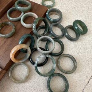 Wholesale Natural Gemstone Indian Agate Ring