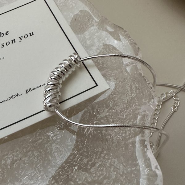 Wholesale 925 Sterling Silver Phone Line Necklace - Image 3