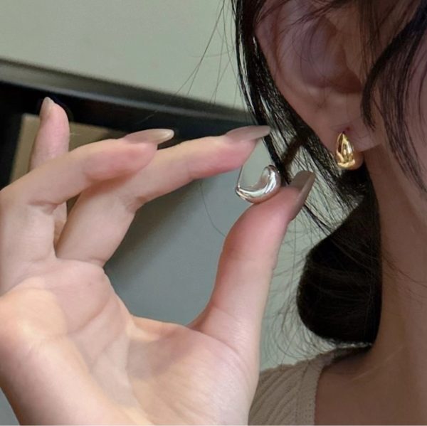Wholesale 925 Sterling Silver Basic Beanie Stud Earrings - Image 3