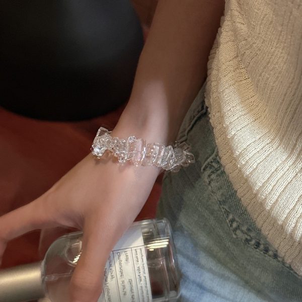 Wholesale 925 Sterling Silver Rock Crystal Quartz Bracelet - Image 4