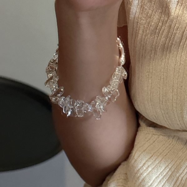 Wholesale 925 Sterling Silver Rock Crystal Quartz Bracelet - Image 5