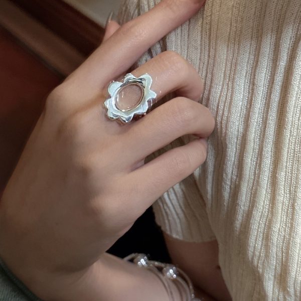 Wholesale 925 Sterling Silver Sunflower Ring - Image 6