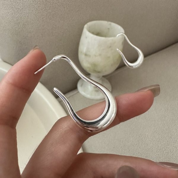 Wholesale 925 Sterling Silver Hooked Earrings - Image 3