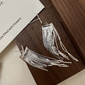 Wholesale 925 Sterling Silver Tassels Earrings