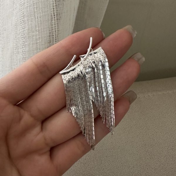 Wholesale 925 Sterling Silver Tassels Earrings - Image 2