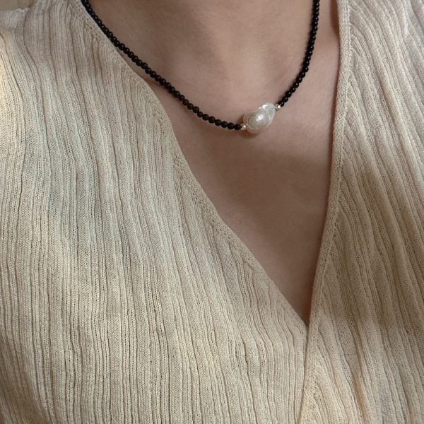 Wholesale 925 Sterling Silver Baroque Pearl Necklace - Image 4