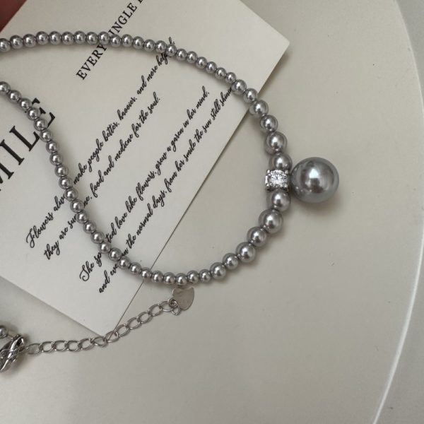 Wholesale 925 Sterling Silver Strong-light Pearl Necklace - Image 2