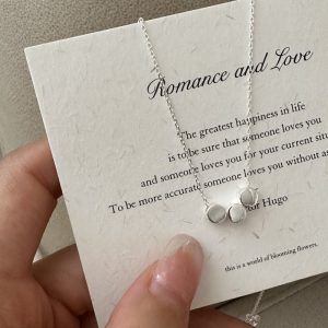 Wholesale 925 Sterling Silver Basic Collarbone Necklace