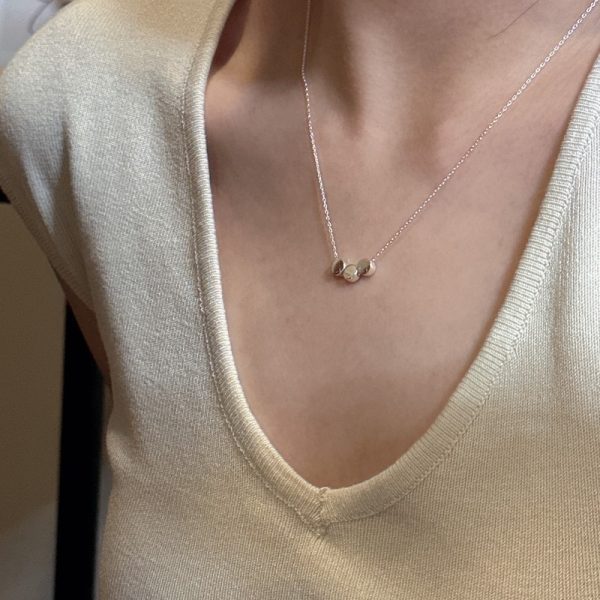 Wholesale 925 Sterling Silver Basic Collarbone Necklace - Image 3