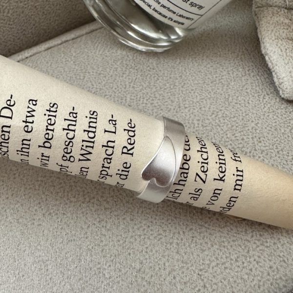 Wholesale 925 Sterling Silver Frosted Love Ring - Image 2