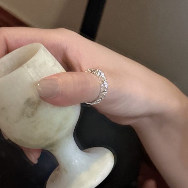 Wholesale 925 Sterling Silver Textured Fashion Ring - Image 5