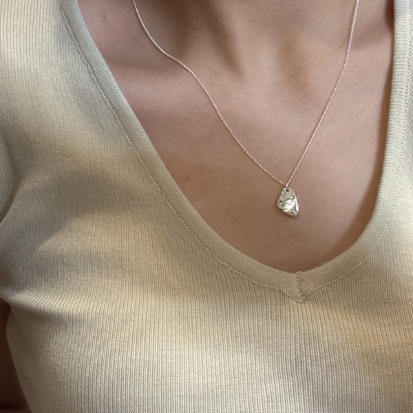 Wholesale 925 Sterling Silver Geometric Collarbone Necklace - Image 6