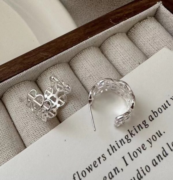Wholesale 925 Sterling Silver Three Layers Earrings - Image 3
