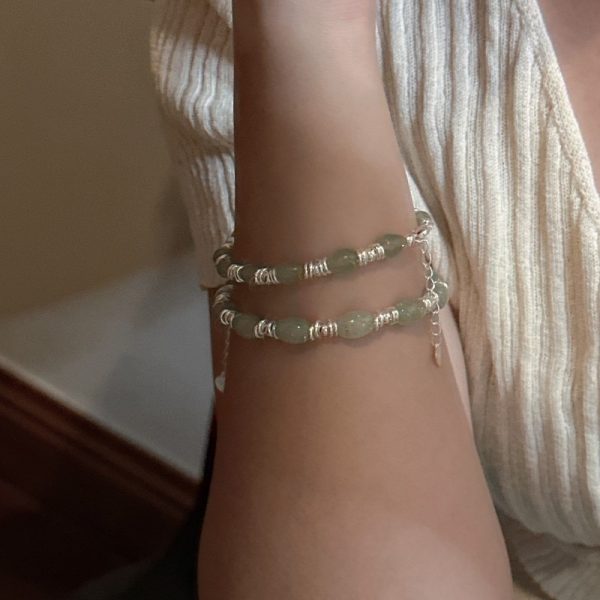 Wholesale 925 Sterling Silver Natural Stone Bracelet - Image 3
