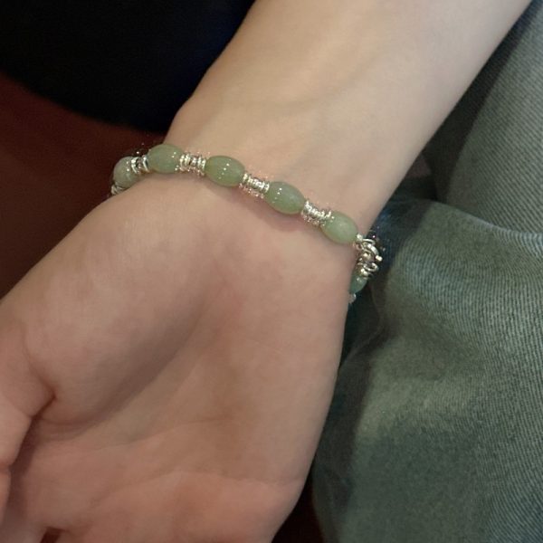 Wholesale 925 Sterling Silver Natural Stone Bracelet - Image 4