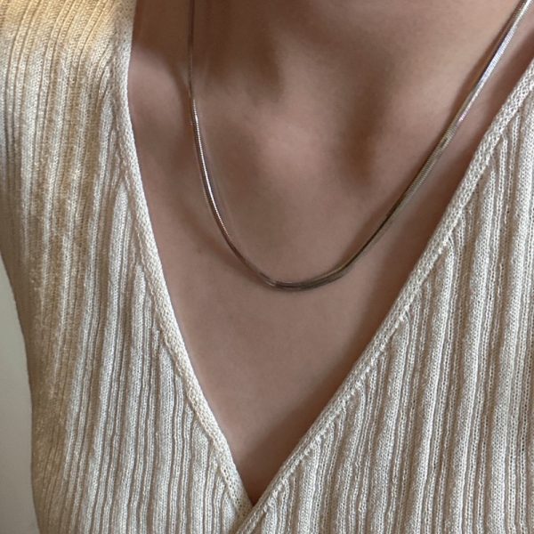 Wholesale 925 Sterling Silver Vintage Blade Necklace - Image 5