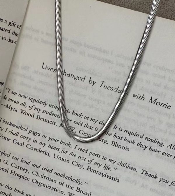 Wholesale 925 Sterling Silver Vintage Blade Necklace - Image 2
