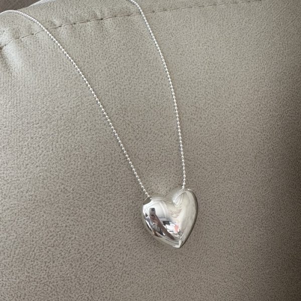 Wholesale 925 Sterling Silver Love Long Necklace - Image 2