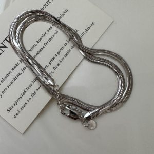 Wholesale 925 Sterling Silver Vintage Blade Necklace