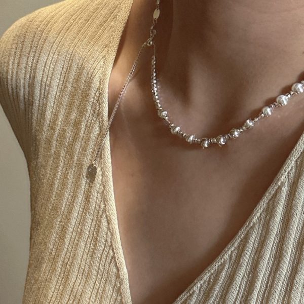 Wholesale 925 Sterling Silver Cat-eye Bead Necklace - Image 5