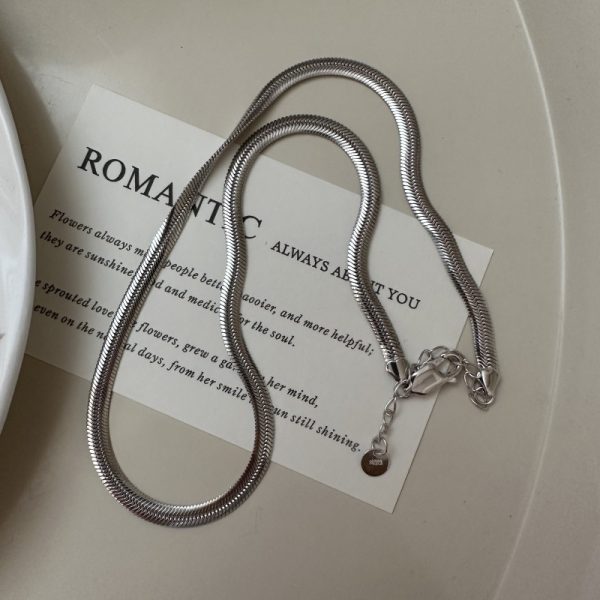Wholesale 925 Sterling Silver Vintage Blade Necklace - Image 2