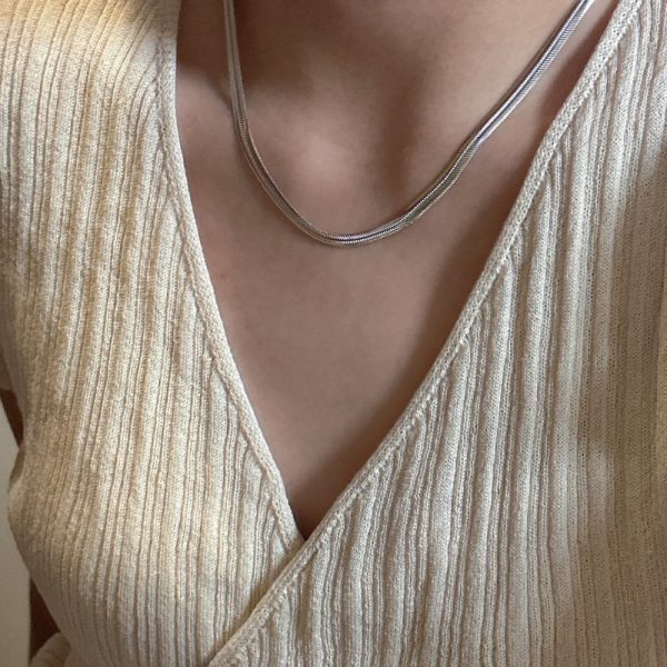 Wholesale 925 Sterling Silver Vintage Blade Necklace - Image 6