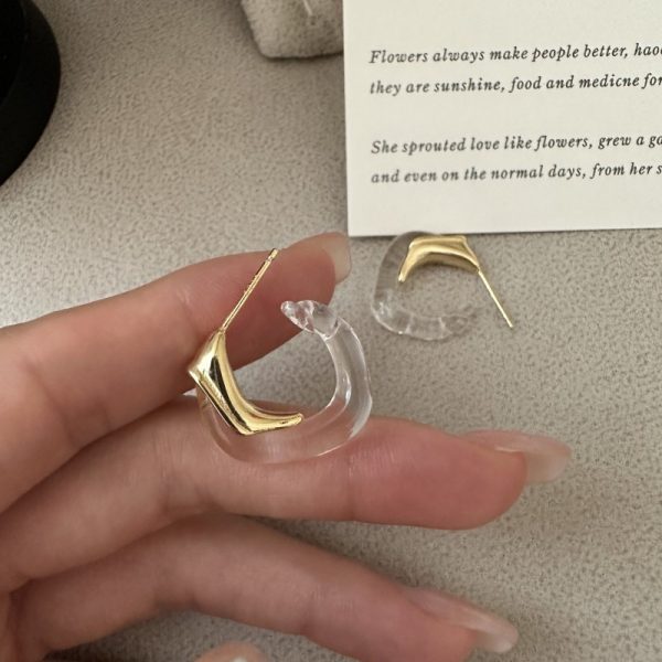 Wholesale 925 Sterling Silver Resin Earrings - Image 3