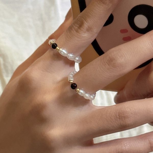 Wholesale 925 Sterling Silver Glass Pearl Ring - Image 8
