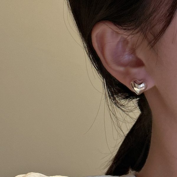 Wholesale 925 Sterling Silver Heart Earrings - Image 5