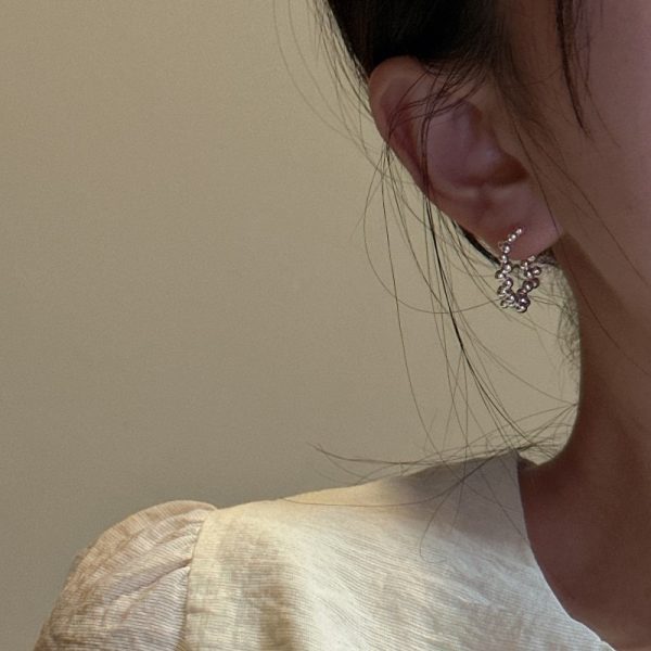 Wholesale 925 Sterling Silver Bead Hoop Earrings - Image 6