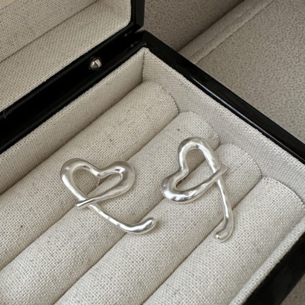 Wholesale 925 Sterling Silver Love Earrings - Image 2