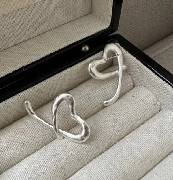 Wholesale 925 Sterling Silver Love Earrings
