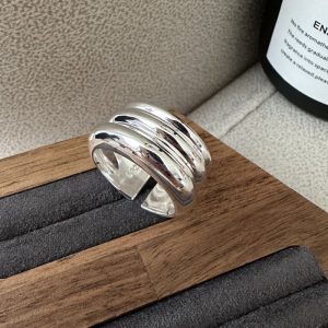 Wholesale 925 Sterling Silver Simple Glossy Ring