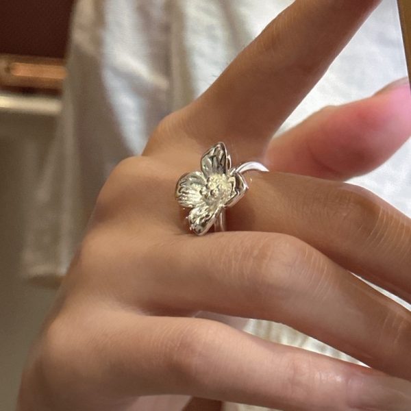 Wholesale 925 Sterling Silver Flower Ring - Image 5