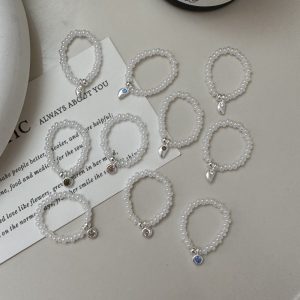 Wholesale 925 Sterling Silver Czech Bead Colored Zircon Ring