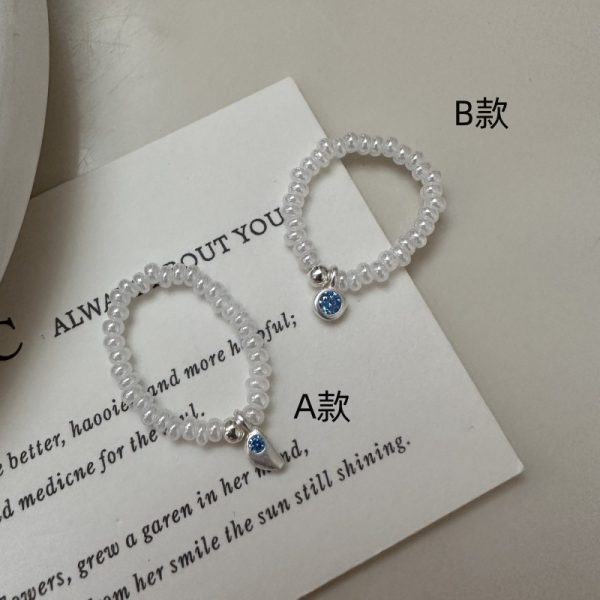 Wholesale 925 Sterling Silver Czech Bead Colored Zircon Ring - Image 6