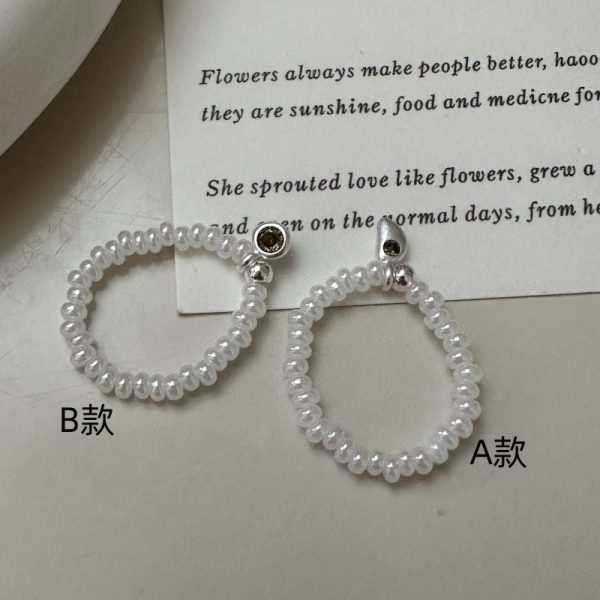 Wholesale 925 Sterling Silver Czech Bead Colored Zircon Ring - Image 7