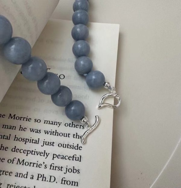 Wholesale 925 Sterling Silver Blue Angel Bead Necklace - Image 3