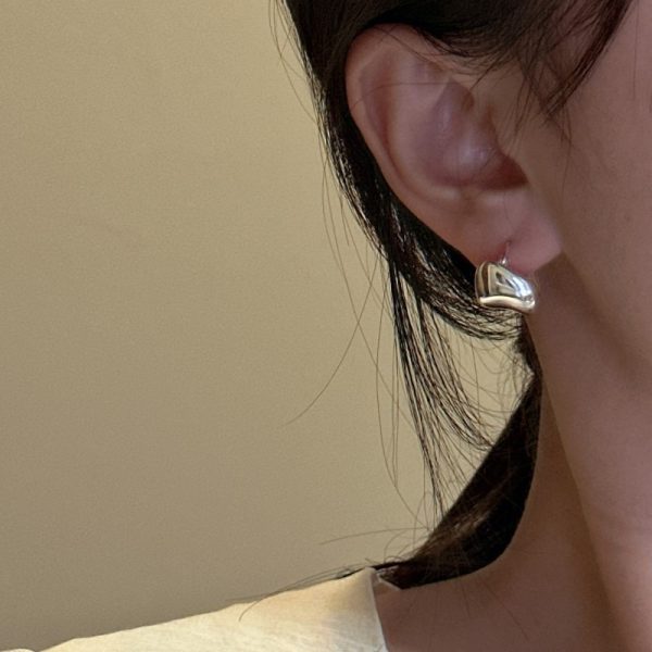 Wholesale 925 Sterling Silver Irregular Earrings - Image 3