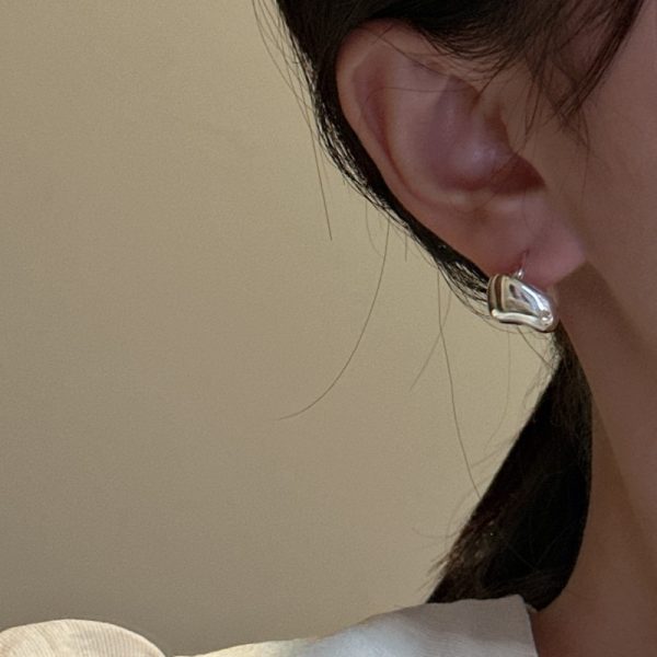 Wholesale 925 Sterling Silver Irregular Earrings - Image 4
